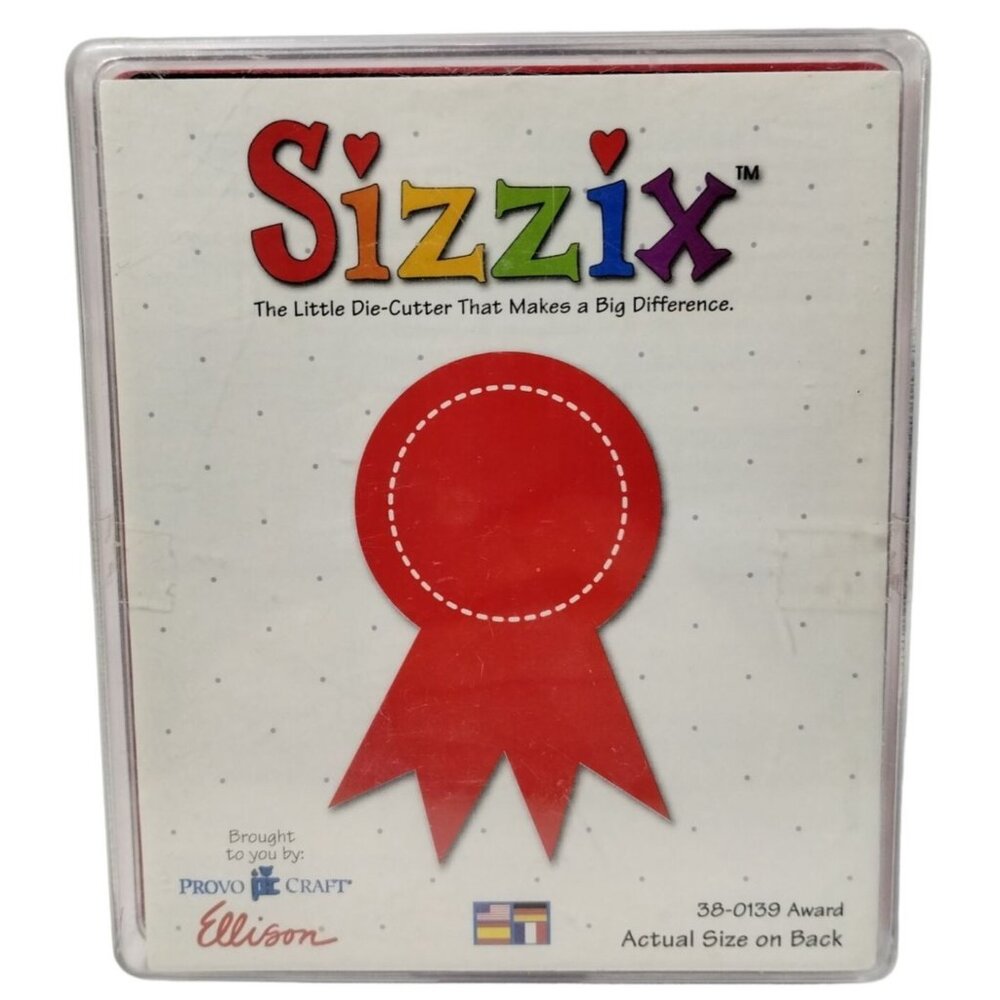 Provo Craft Sizzix Award Die Cutter Set 380139 Crafting Scrapbooking Large